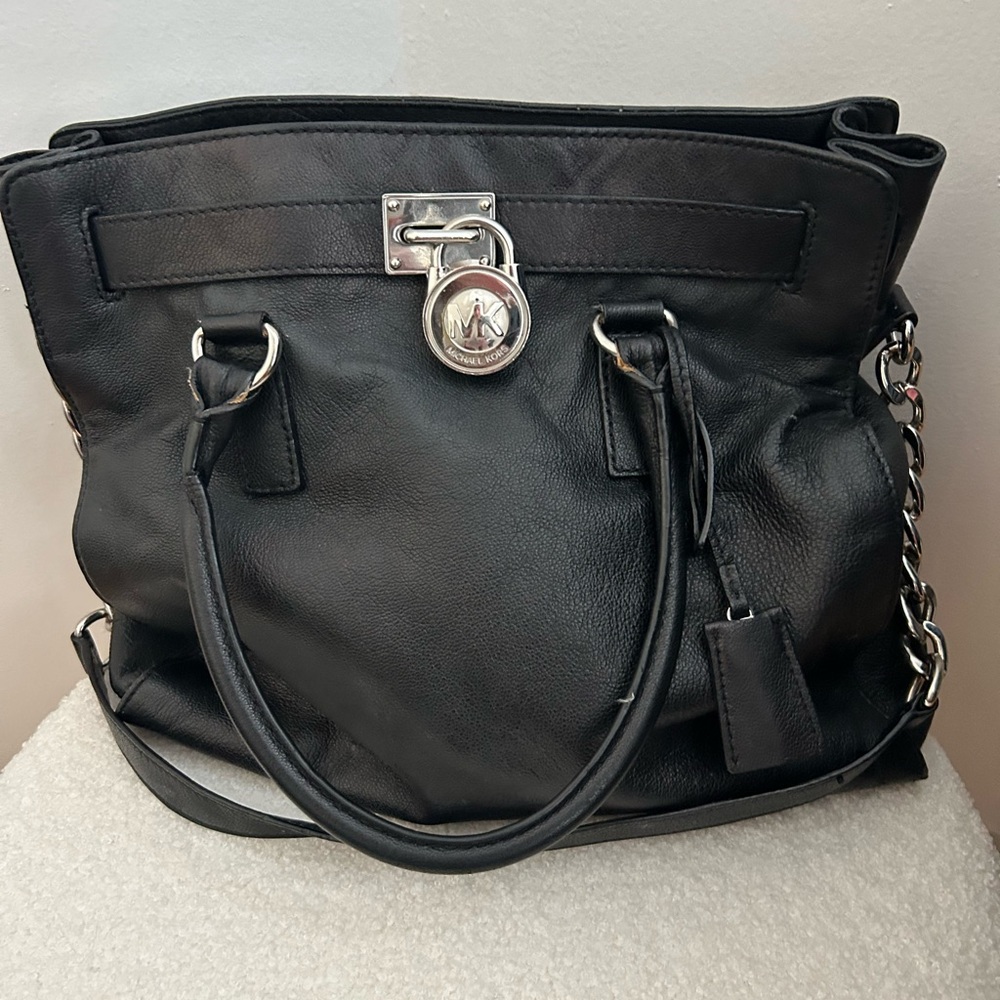 Michael Kors leather satchel